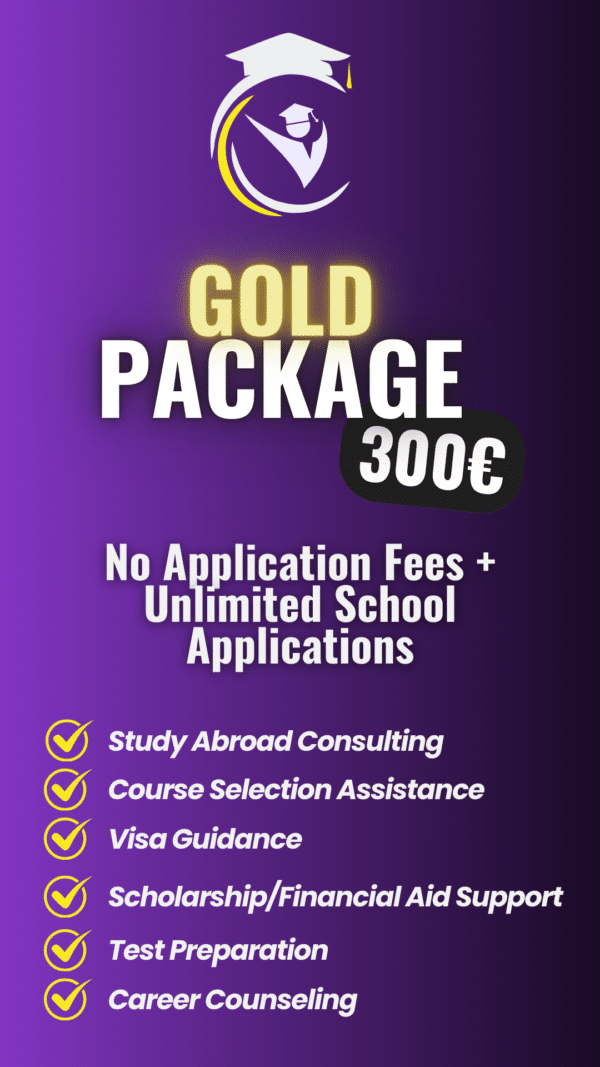 Study Abroad Consulting Services - Gold Package